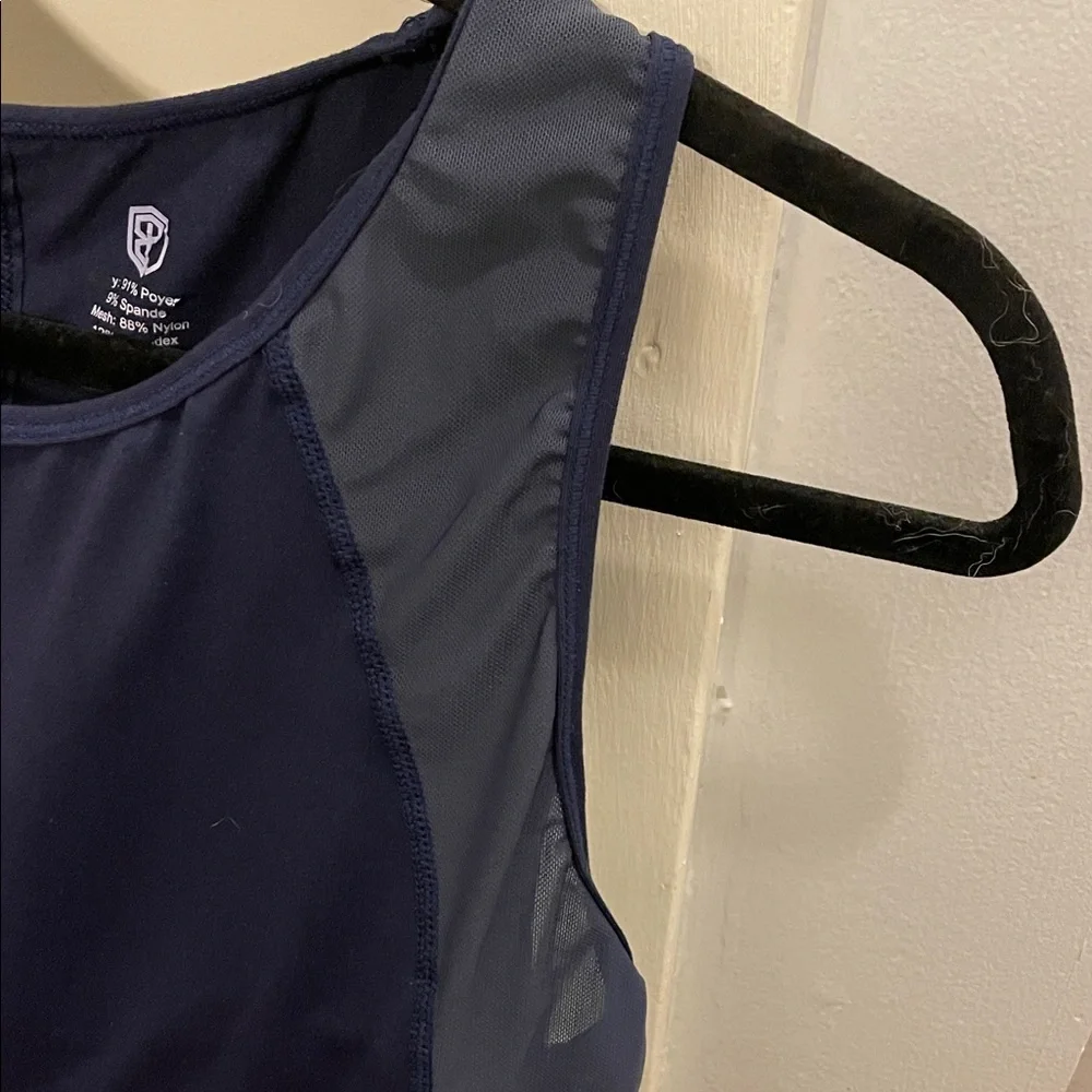 Born Primitive crop tank Navy Blue - Picture 2 of 5